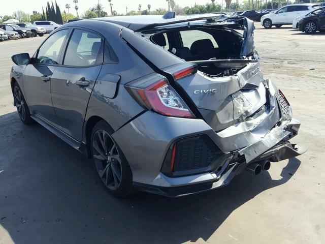 SHHFK7H46HU428140 - 2017 HONDA CIVIC SPOR GRAY photo 3