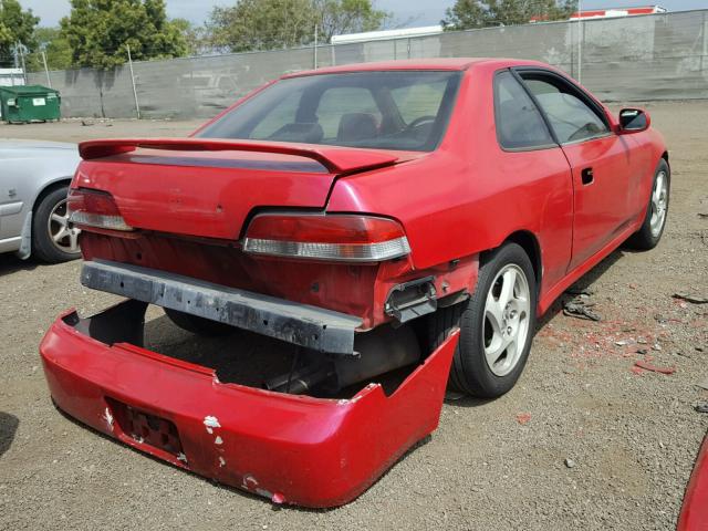 JHMBB62491C011566 - 2001 HONDA PRELUDE RED photo 4