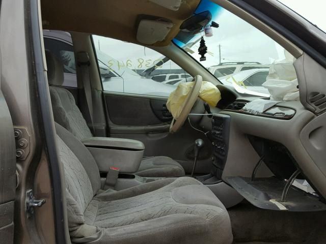 1G1NE52JX1M586218 - 2001 CHEVROLET MALIBU LS 棕色 照片 5