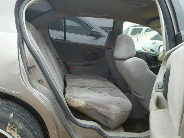 1G1NE52JX1M586218 - 2001 CHEVROLET MALIBU LS 棕色 照片 6