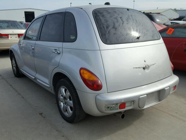 3C8FY688X4T258355 - 2004 CHRYSLER PT CRUISER SILVER photo 3