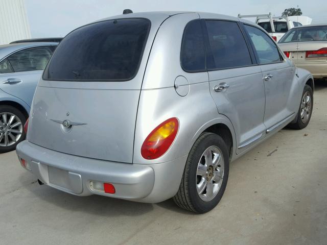 3C8FY688X4T258355 - 2004 CHRYSLER PT CRUISER SILVER photo 4