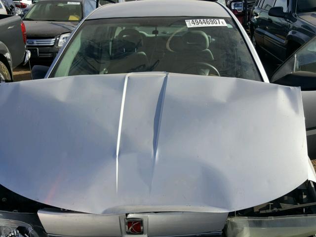 1G8AL54F14Z116939 - 2004 SATURN ION LEVEL SILVER photo 7