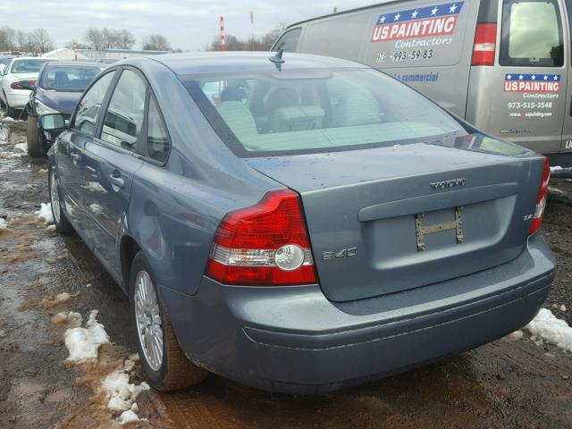 YV1MS382442010408 - 2004 VOLVO S40 2.4I BLUE photo 3