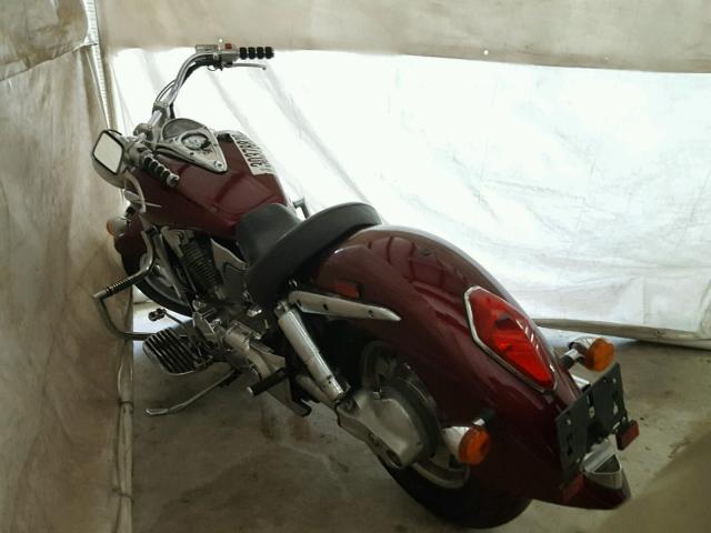 1HFSC52646A309042 - 2006 HONDA VTX1300 R BURGUNDY photo 3