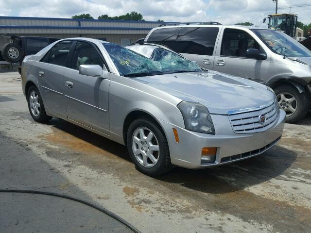 1G6DM57T760141453 - 2006 CADILLAC CTS SILVER photo 1