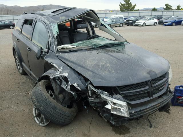 3C4PDDEG4CT258433 - 2012 DODGE JOURNEY R/ BLACK photo 1