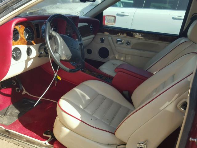 SCBZB03C5RCX52038 - 1994 BENTLEY CONTINENTA RED photo 5