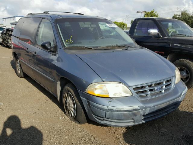 2FMZA5148XBB23102 - 1999 FORD WINDSTAR L BLUE photo 1