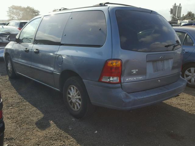 2FMZA5148XBB23102 - 1999 FORD WINDSTAR L BLUE photo 3