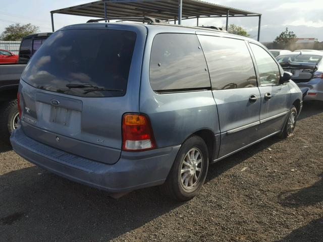 2FMZA5148XBB23102 - 1999 FORD WINDSTAR L BLUE photo 4