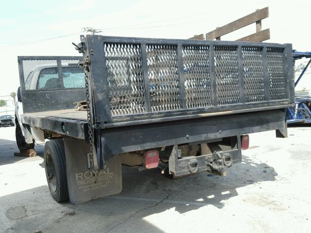 1FDXF46F31EA43070 - 2001 FORD F450 SUPER WHITE photo 3