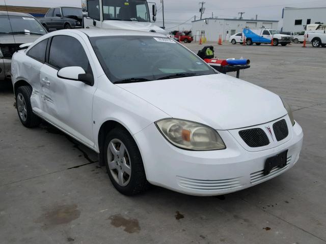 1G2AS18H197247311 - 2009 PONTIAC G5 WHITE photo 1