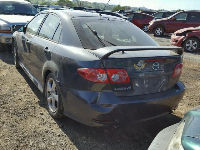 1YVFP84C345N65550 - 2004 MAZDA 6 I GRAY photo 3