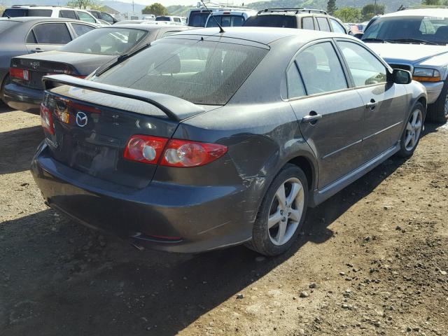 1YVFP84C345N65550 - 2004 MAZDA 6 I GRAY photo 4