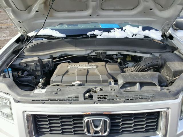 2HJYK16388H527016 - 2008 HONDA RIDGELINE SILVER photo 7