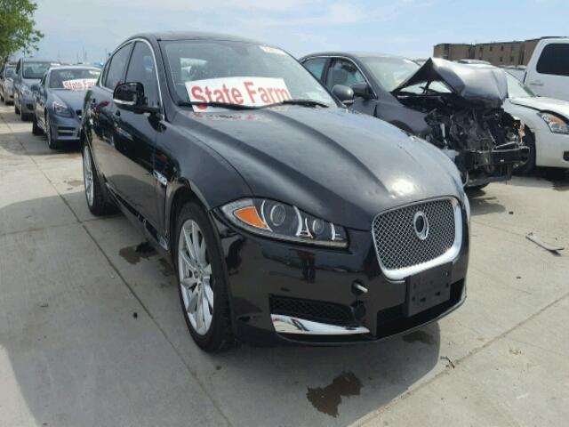 SAJWA0ES8DPS96708 - 2013 JAGUAR XF BLACK photo 1