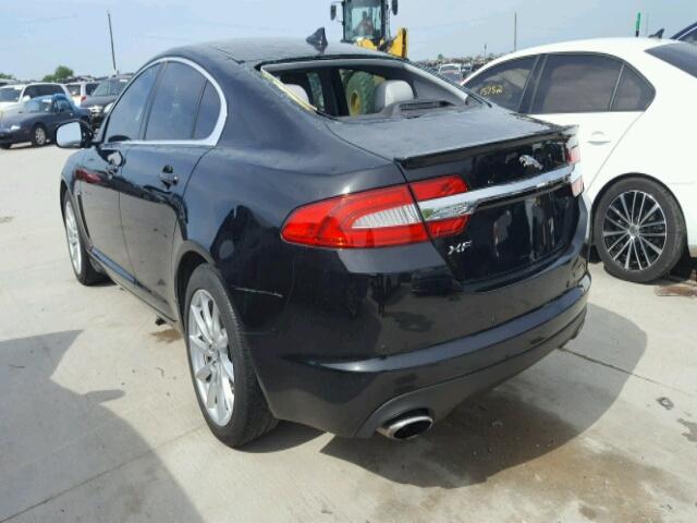 SAJWA0ES8DPS96708 - 2013 JAGUAR XF BLACK photo 3