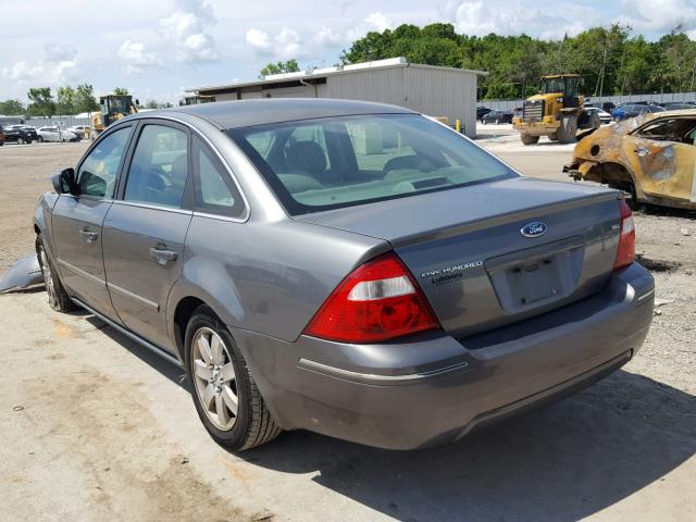 1FAFP24186G141117 - 2006 FORD FIVE HUNDR GRAY photo 3