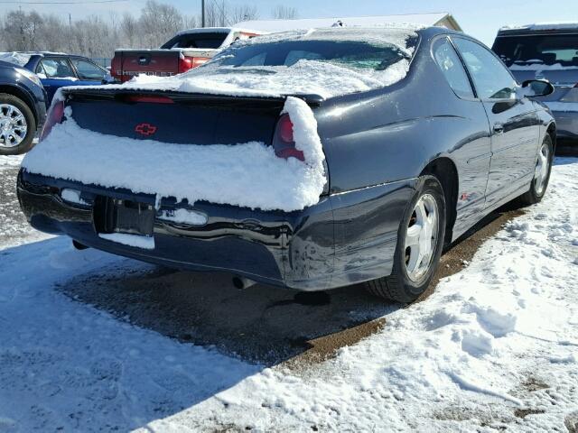 2G1WX15K149449911 - 2004 CHEVROLET MONTE CARL BLACK photo 4