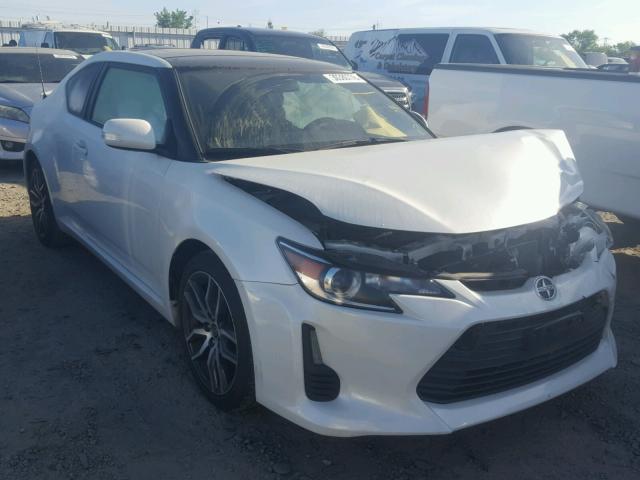 JTKJF5C79GJ014565 - 2016 TOYOTA SCION TC WHITE photo 1