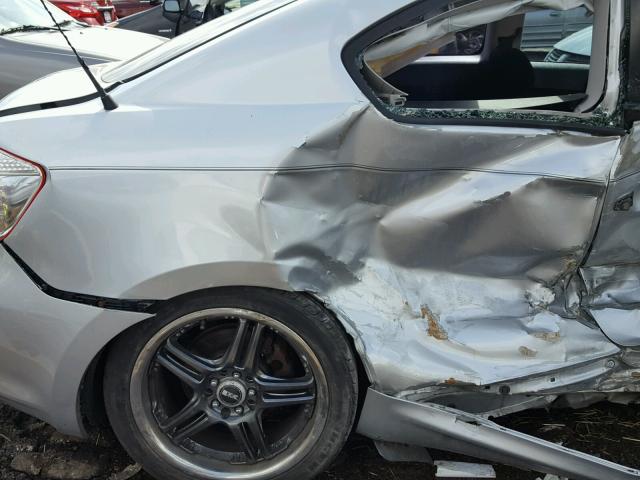 JTKDE167850028397 - 2005 TOYOTA SCION TC 银色 照片 10