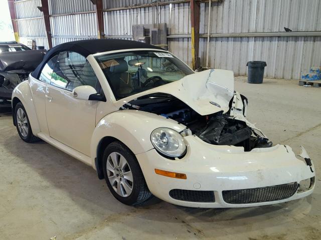 3VWRF31Y69M401474 - 2009 VOLKSWAGEN NEW BEETLE CREAM photo 1