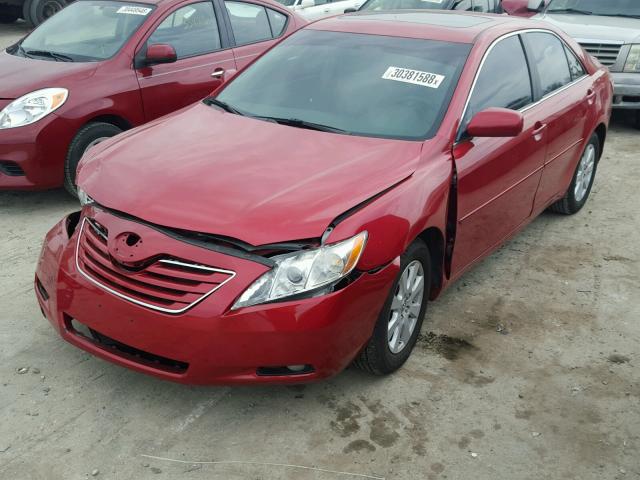 4T1BK46K67U012784 - 2007 TOYOTA CAMRY NEW RED photo 2