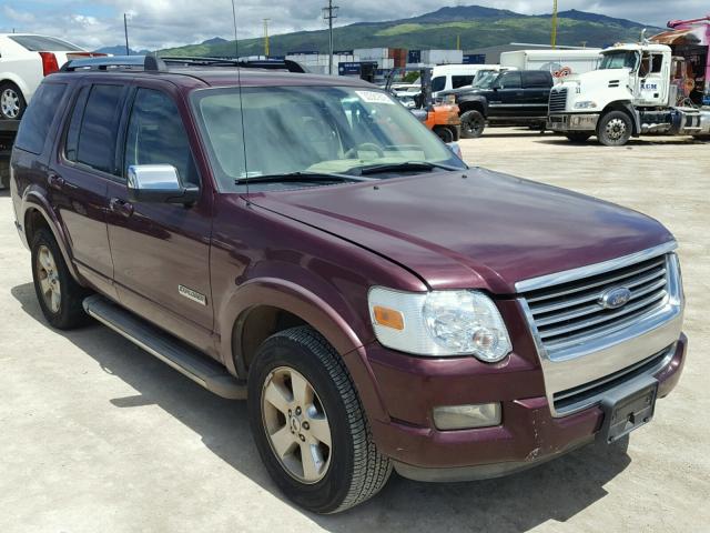 1FMEU75896ZA14819 - 2006 FORD EXPLORER L BURGUNDY photo 1