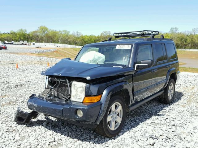 1J8HH48K37C636437 - 2007 JEEP COMMANDER გრაფიტი ფოტო 2