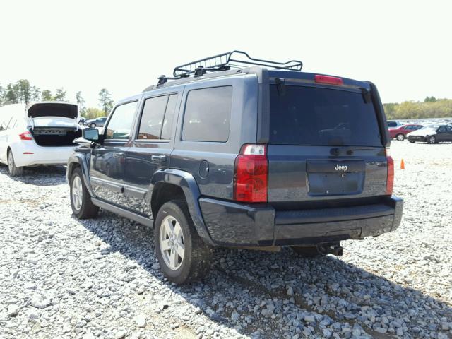 1J8HH48K37C636437 - 2007 JEEP COMMANDER გრაფიტი ფოტო 3