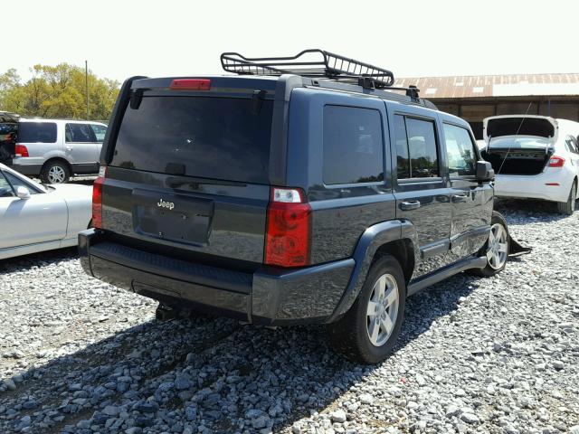 1J8HH48K37C636437 - 2007 JEEP COMMANDER გრაფიტი ფოტო 4