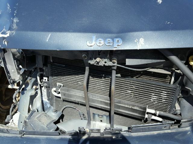 1J8HH48K37C636437 - 2007 JEEP COMMANDER გრაფიტი ფოტო 7