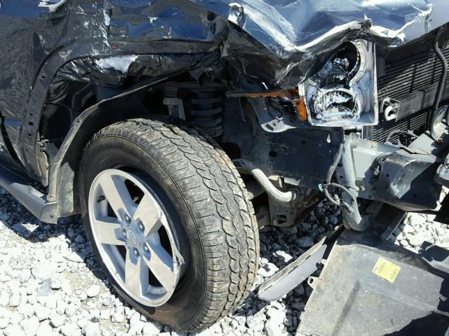 1J8HH48K37C636437 - 2007 JEEP COMMANDER გრაფიტი ფოტო 9