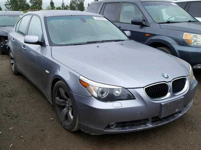 WBANA535X4B173328 - 2004 BMW 525 I GRAY photo 1