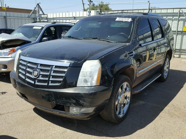 1GYFK63838R267093 - 2008 CADILLAC ESCALADE L BLACK photo 2