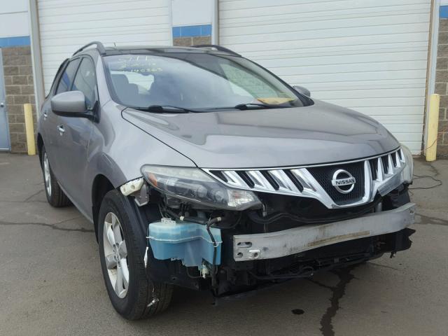 JN8AZ18W39W145363 - 2009 NISSAN MURANO S GRAY photo 1