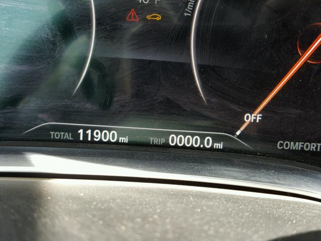 WBA7F0C50HGM21107 - 2017 BMW 750 I PURPLE photo 8