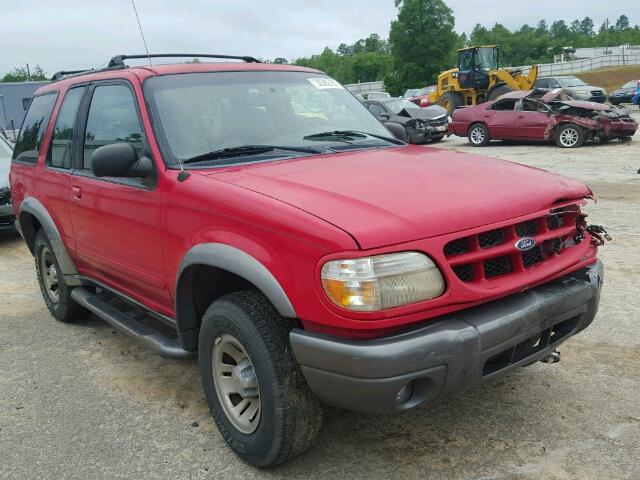 1FMYU22E9XUC05052 - 1999 FORD EXPLORER RED photo 1