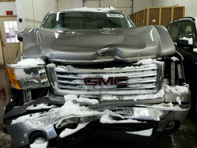 3GTEK33369G256420 - 2009 GMC SIERRA K15 GRAY photo 7