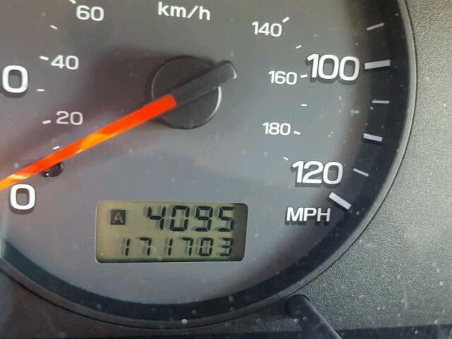 JF1SF65652G750176 - 2002 SUBARU FORESTER S Սև լուսանկար 8