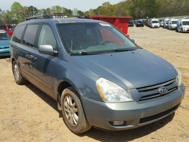 KNDMB233066090298 - 2006 KIA SEDONA EX BLUE photo 1