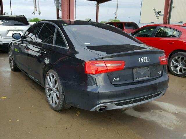 WAUHGAFC9DN139023 - 2013 AUDI A6 PRESTIG BLACK photo 3