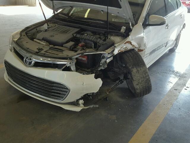 4T1BK1EB5FU137127 - 2015 TOYOTA AVALON XLE 白色 照片 9