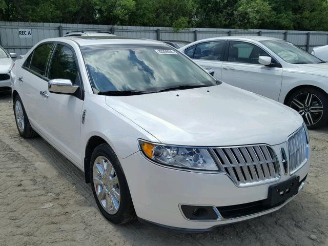 3LNHL2JC1BR766655 - 2011 LINCOLN MKZ WHITE photo 1