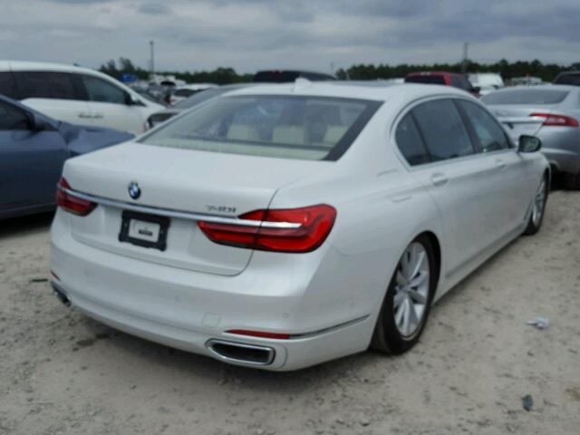 WBA7E2C50GG547996 - 2016 BMW 740 I WHITE photo 4