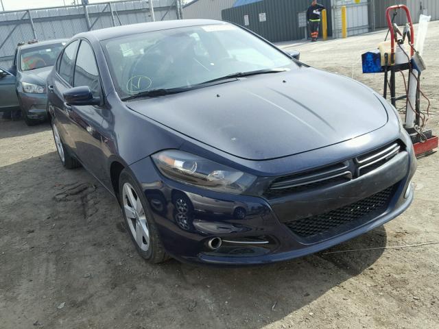 1C3CDFBBXGD623619 - 2016 DODGE DART SXT BLUE photo 1