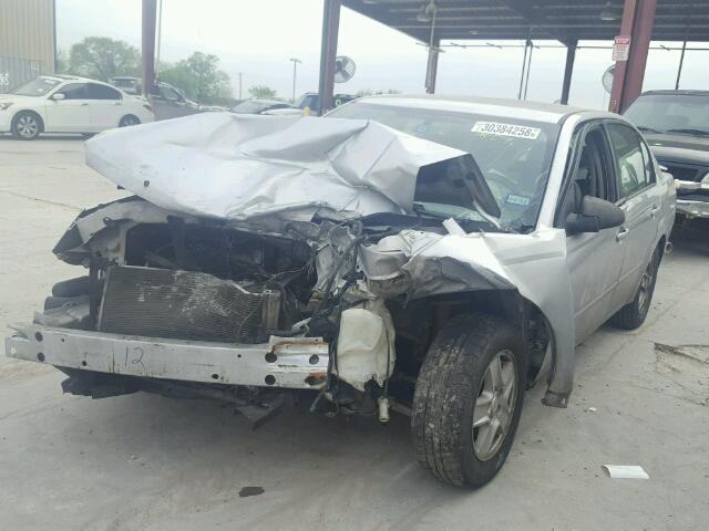 1G1ZT52815F300013 - 2005 CHEVROLET MALIBU LS ვერცხლისფერი ფოტო 2