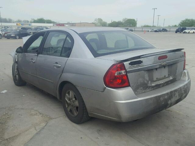 1G1ZT52815F300013 - 2005 CHEVROLET MALIBU LS ვერცხლისფერი ფოტო 3