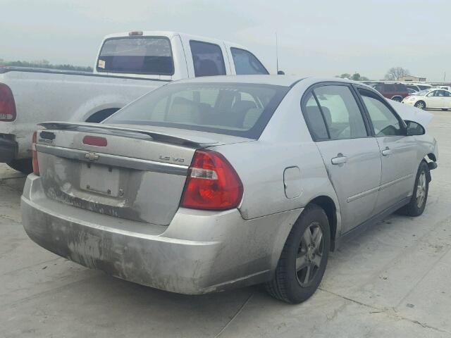 1G1ZT52815F300013 - 2005 CHEVROLET MALIBU LS ვერცხლისფერი ფოტო 4